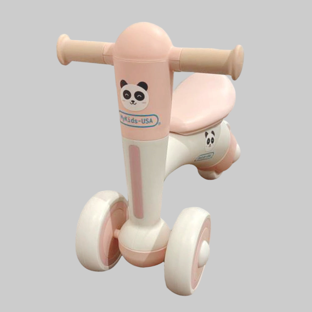 MyKids-USA Adjustable Balance Bike for Toddlers – Lightweight Frame, 3 EVA Wheels, for Ages 18 Months–3 Years